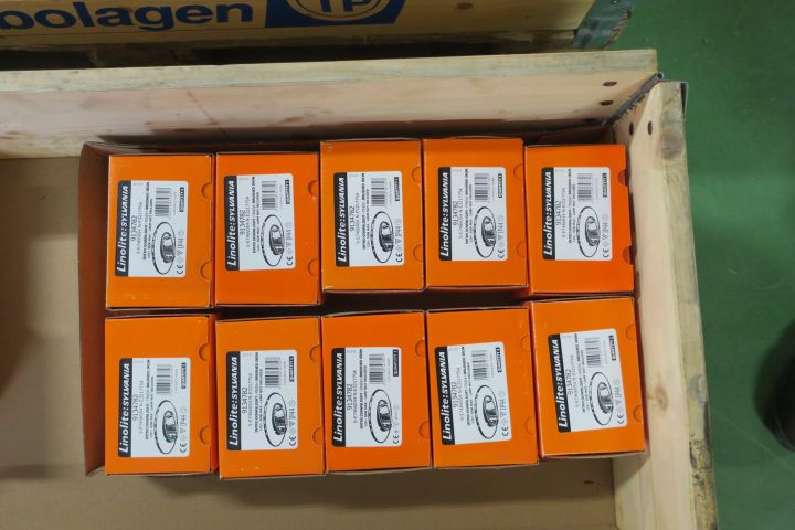 369581-4 10st Sylvania Linolite Intro downlight  Brushed Iron (Fri frakt)