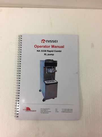 369619--56 Ice cream machine - Nissei 3338 Rapid Combi