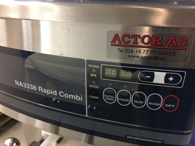 369619--62 Ice cream machine - Nissei 3338 Rapid Combi