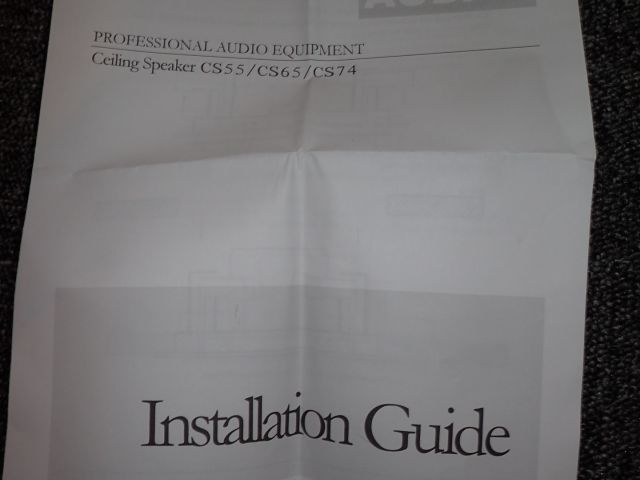 353113-4 4st NYA vita högtalare för inbyggnad i tak