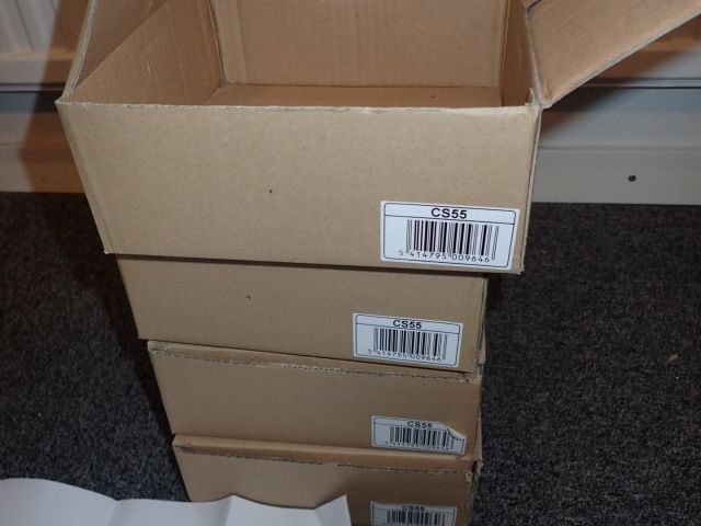 353113-6 4st NYA vita högtalare för inbyggnad i tak