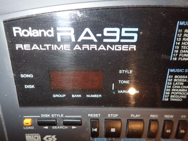 353121-2 Roland RA-95 Realtime arranger