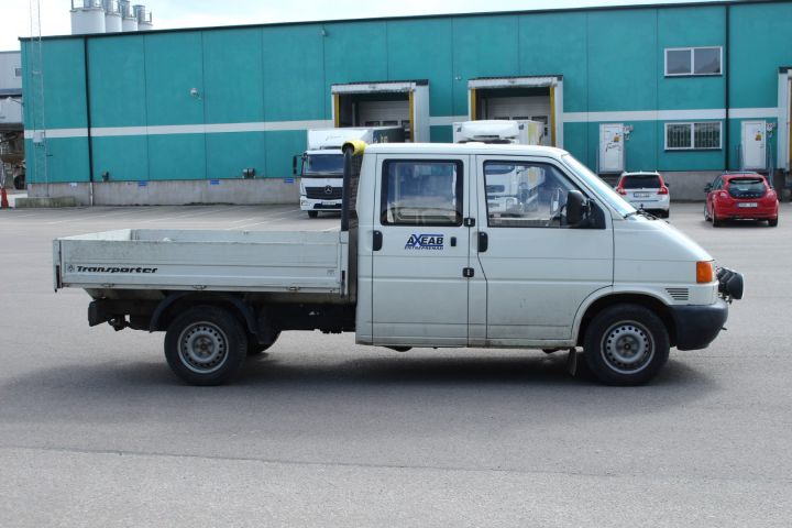372955-4 VW Transporter T4 2.5 TDI Pickup Syncro Dubbelhytt, dragkrok, 4WD, 102 hk.
