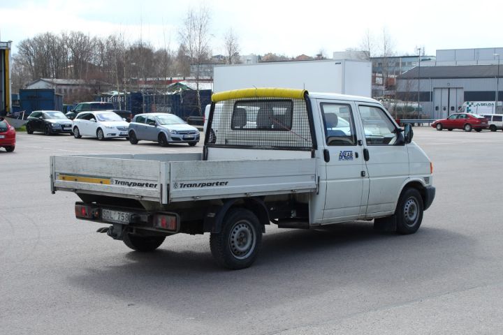 372955-5 VW Transporter T4 2.5 TDI Pickup Syncro Dubbelhytt, dragkrok, 4WD, 102 hk.