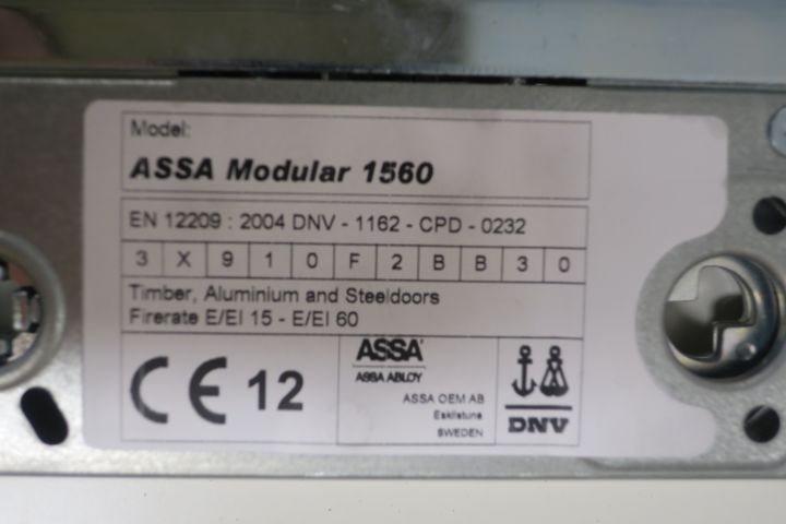 358012-0 2 pcs lockcase Assa 1560-50