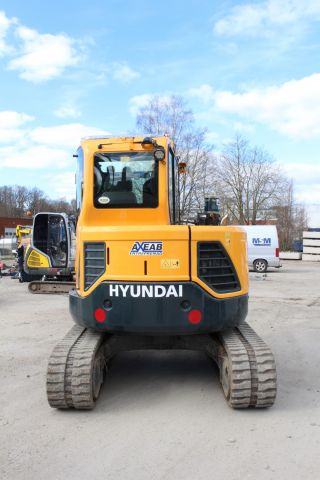 372969-8 Bandgrävare Hyundai R60CR-9A -16 (rototilt, 737h)