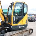 372969-10 Bandgrävare Hyundai R60CR-9A -16 (rototilt, 737h)