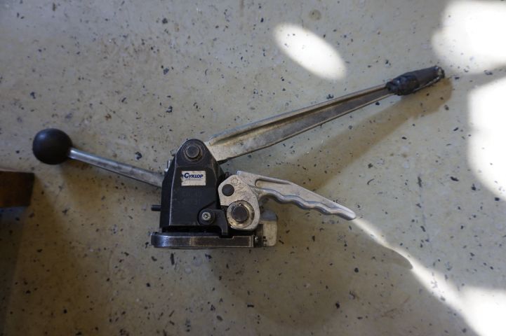 373656-2 Pallband med spännare och vagn