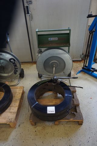 373656-1 Pallband med spännare och vagn