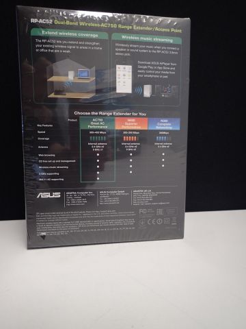 353890-3 ASUS RP-AC52 - Wireless Range Extender AC750