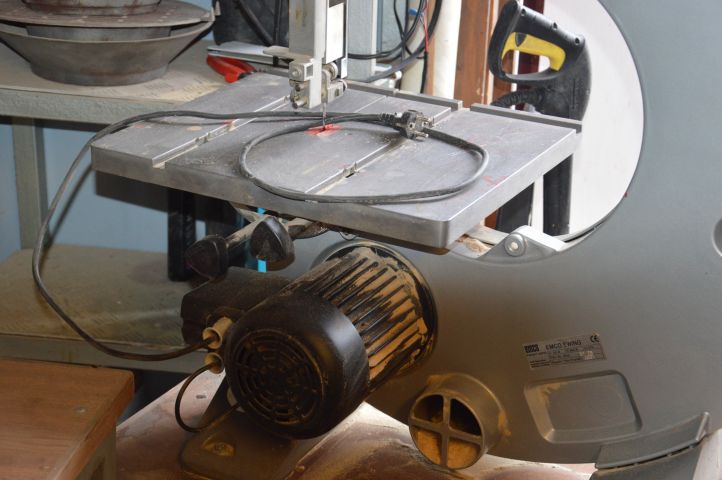 374817--3 Bandsåg och slip Emco Swing