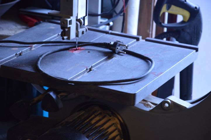 374817--2 Bandsåg och slip Emco Swing