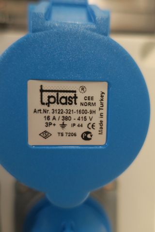 376131-3 4 st byggcentraler GDS Electric 16A ( Made for Norway )