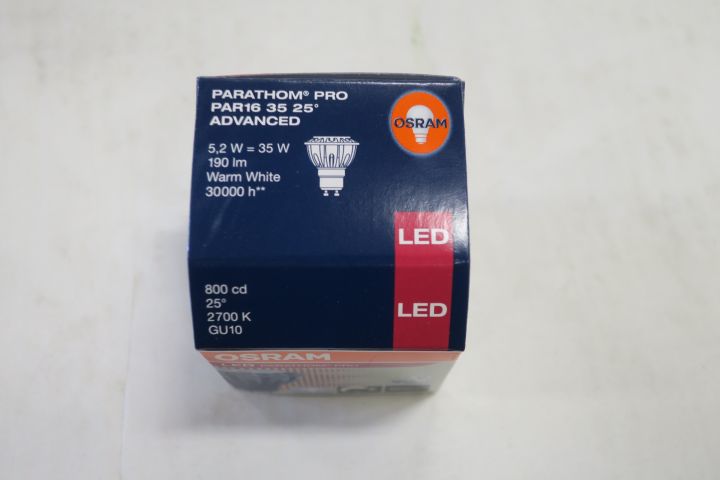 376491-5 80st Osram Parathom Pro Par16 35 Advanced 5,2W (Fri frakt)