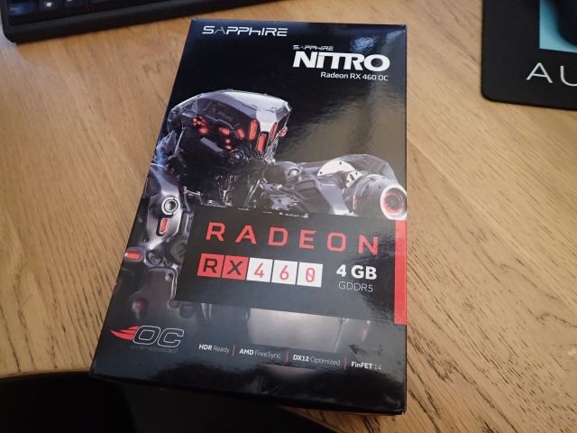 355046-2 NEW Graphics card Sapphire RX 460 Nitro 4Gb