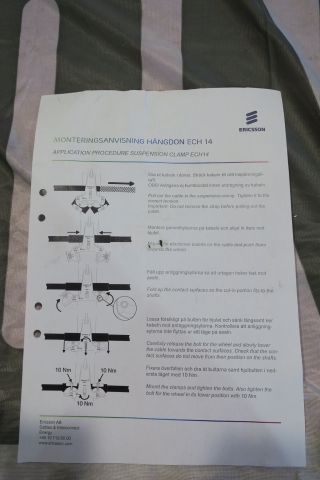 351335-6 Suspension clamp  ECH14 8 pcs. New