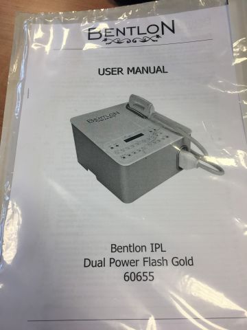 376675-4 Bentlon IPL Dual Power Flash Gold