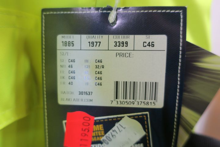 376840-3 Visibility trousers Blåkläder C46