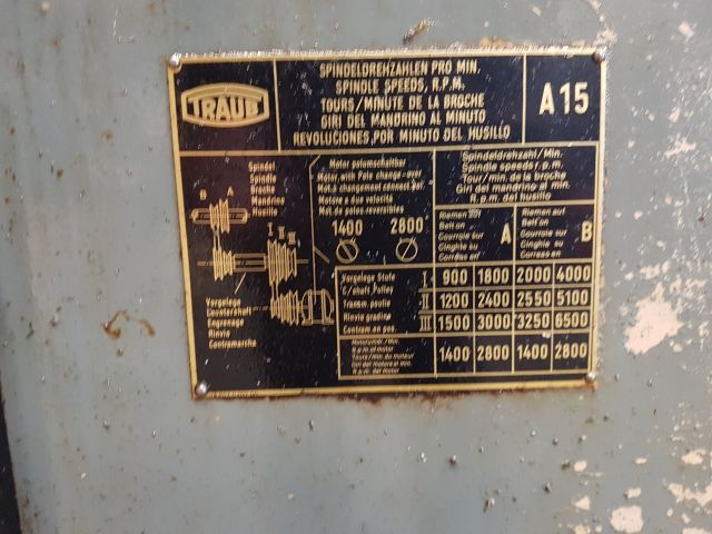 255290-4 4 Traub A15 + 2 spare part machines
