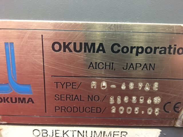 373821-6 VMC Okuma ACE Center MB-46VAE
