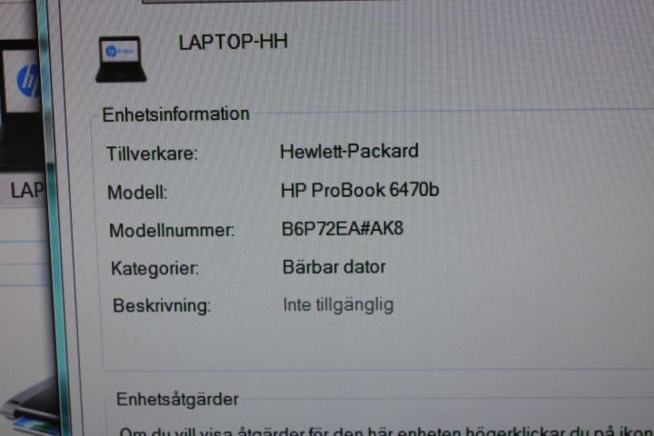376999-7 Laptop HP Probook 6470b med dockstation -12