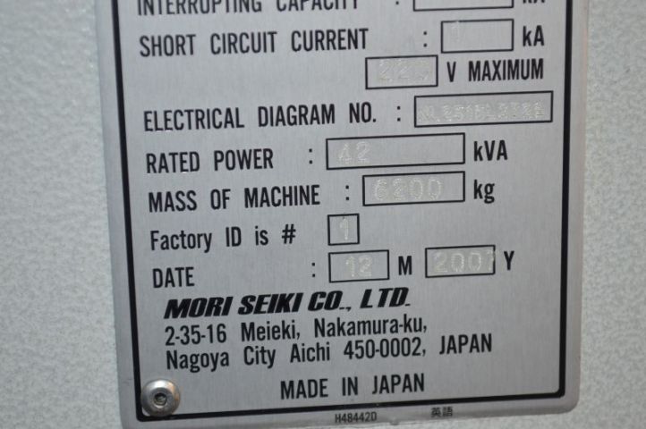 380221--39 5-axis turning center (CNC-lathe), Mori Seiki NL 2500 SY/700.