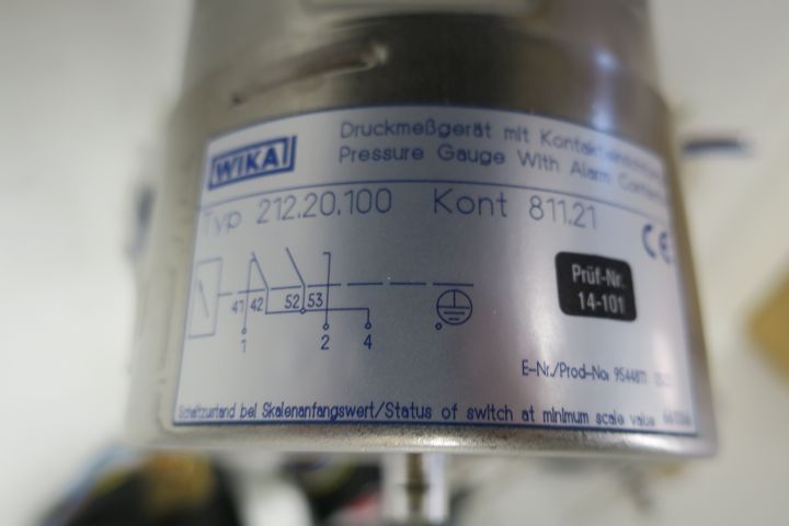 376295-1 Pressure gauge WIKA