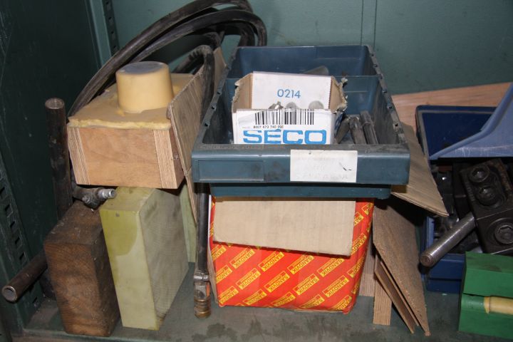 375893-1 Tin cabinet with misc contence