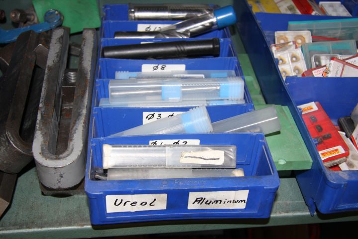 375893-2 Tin cabinet with misc contence