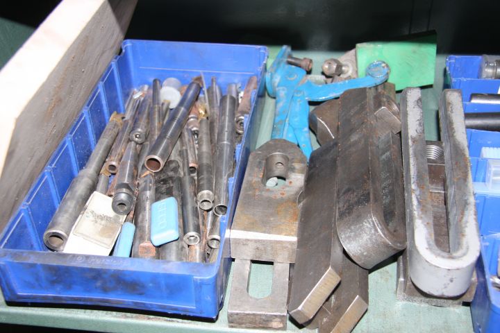 375893-3 Tin cabinet with misc contence