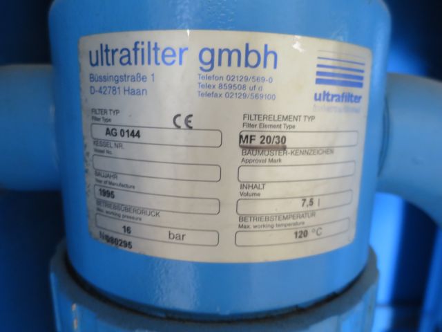 380899-2 28/5000 Ultrafilter air dryer