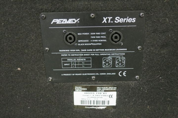 376380-3 Sub Peavy HISYS 118 XT new original elements
