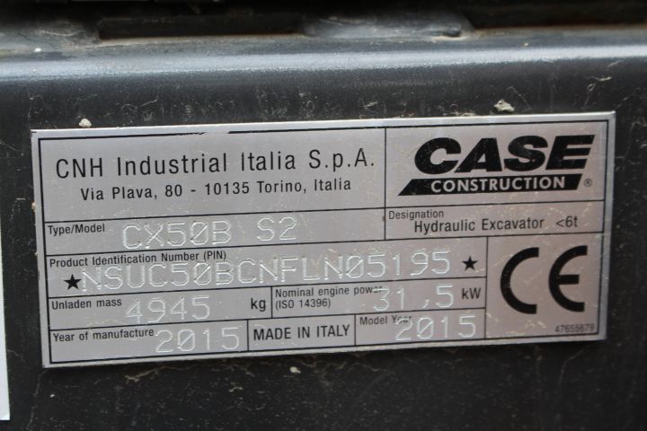 381650-16 CASE CX50B