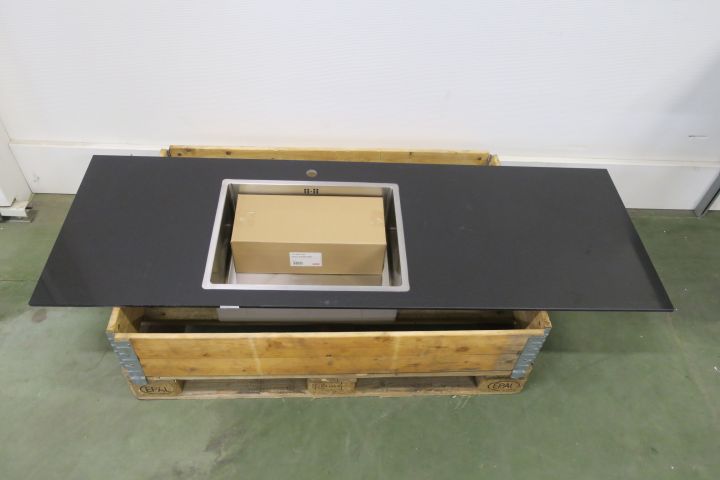 376404-0 Kitchen bench with sink unit Franke