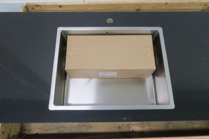 376404-1 Kitchen bench with sink unit Franke