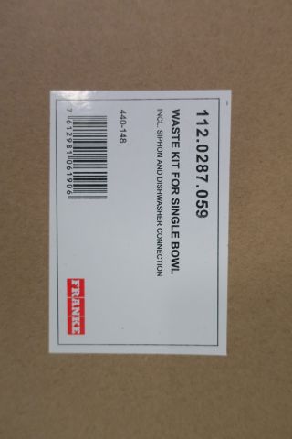 376404-2 Kitchen bench with sink unit Franke