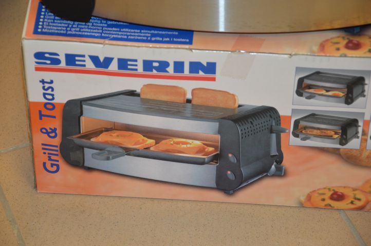 381884-3 Grill och toastmaskin Severin
