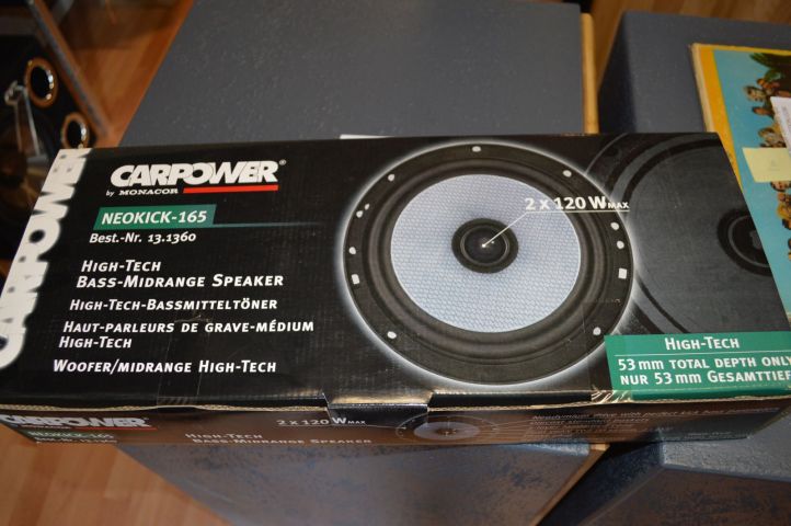 385398-1 CARPOWER Neokick 165, set. Free shipping