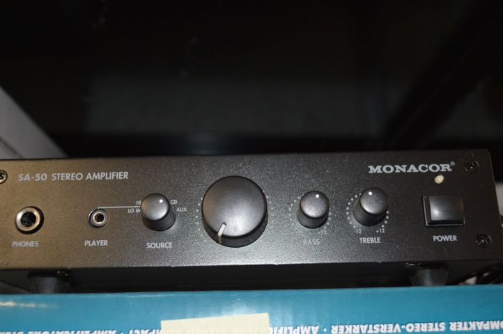 385407-1 SA 50 Monacor amplifier. Free shipping