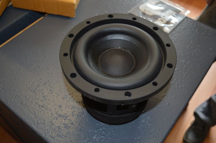 385420-1 Monacor, Raptor 6.5 " subwoofer. Set