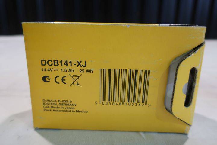 311472-3 BATTERY DCB141-XJ  and