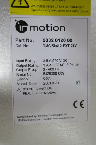 384394-5 Digital motion controller Atlas Copco DMC 50412