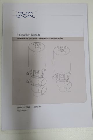 384396-2 Single seat valve Alfa Laval SSV