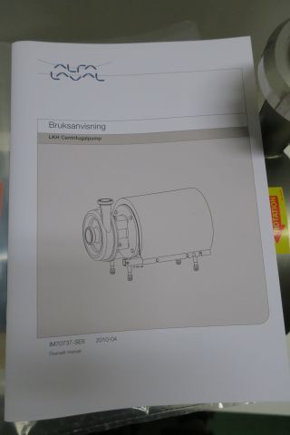 384400-12 Centrifugal pump Alfa Laval LKH-20/160