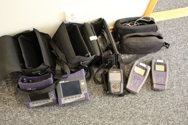 386942-2 JDSU Smarclass ADSL-tester samt mätinstrument JDSU OFI 2000