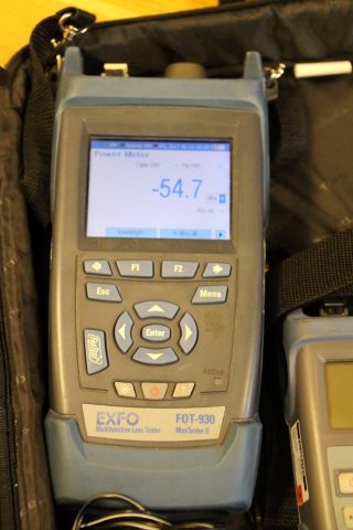 380689-2 Testutrustning fiber EXFO FOT-930 MaxTester 2 inkl. Light Source