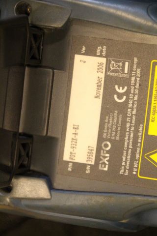 380689-3 Testutrustning fiber EXFO FOT-930 MaxTester 2 inkl. Light Source