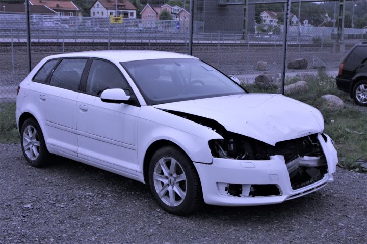 387981-7 Audi A3 TDI Sportsback, krockad, rep.pobjekt . 2013.