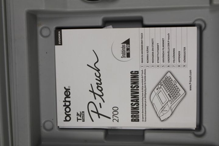 370557-7 Brother P-touch 2700