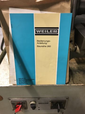 388879-4 Precision Plain-turning Lathe Weiler 260